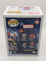 Captain America (with Wreath) | Funko Pop Marvel Holiday #1438