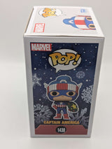 Captain America (with Wreath) | Funko Pop Marvel Holiday #1438