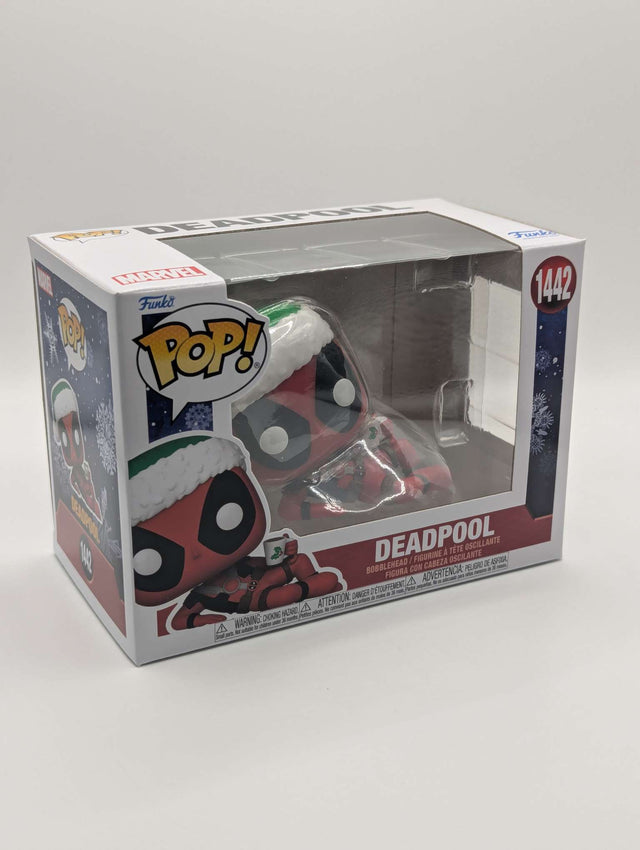 Deadpool (with Hot Cocoa) | Funko Pop Marvel Holiday #1442