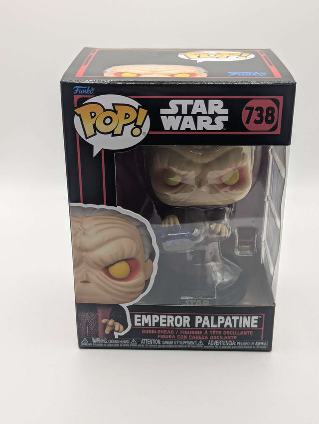 Emperor Palpatine | Funko Pop Star Wars Dark Side #738