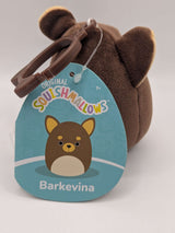 Squishmallows 3.5" Mini Clip-On Plush | Barkevina the Chihuahua