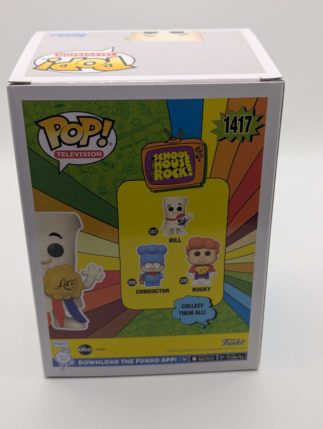 BILL (LAW) | SchoolHouse Rock! | Funko Pop Television | Chase #1417