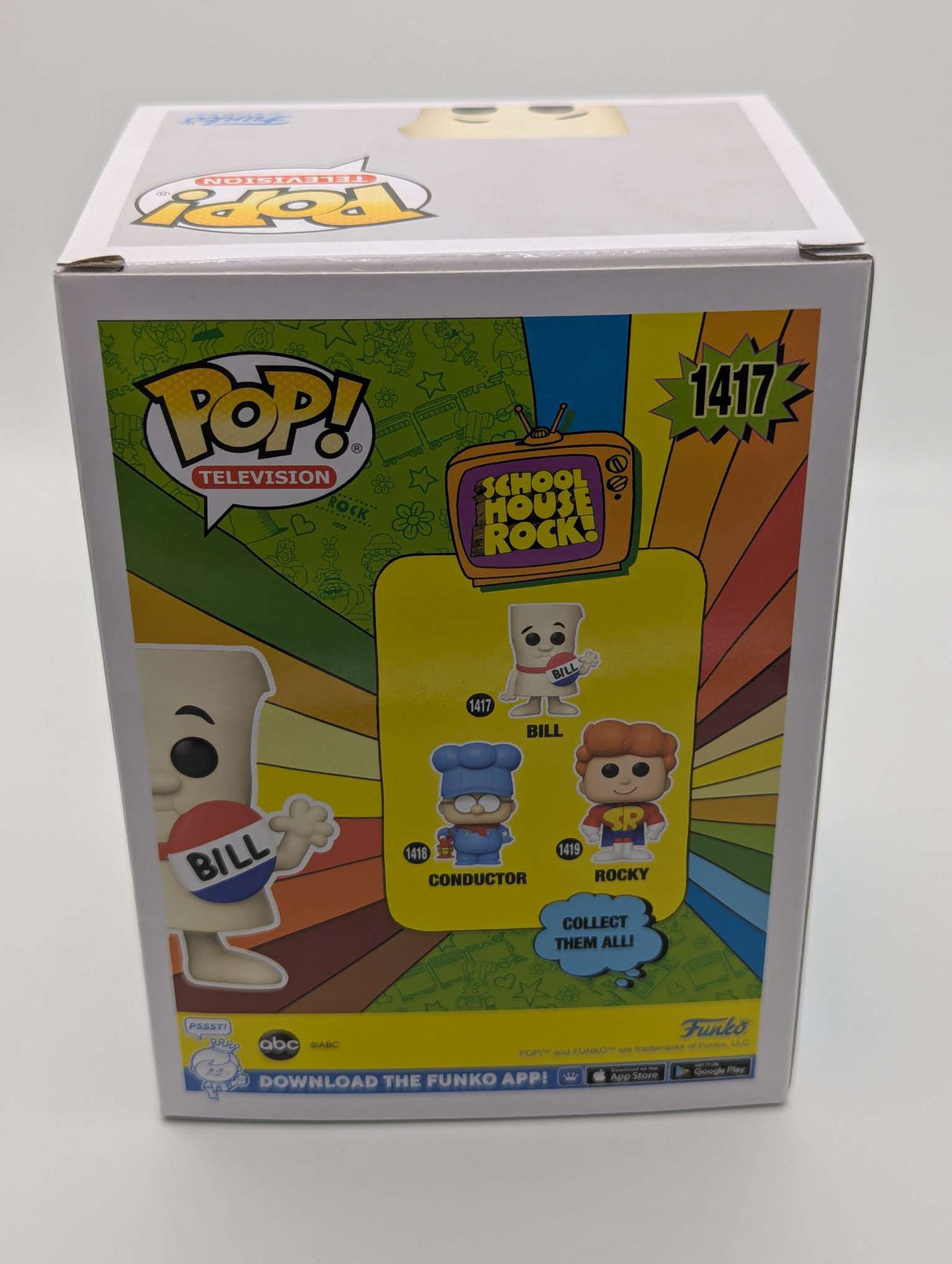 BILL | SchoolHouse Rock! | Funko Pop Television | #1417