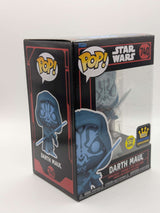 DARTH MAUL (Hooded Holographic) | Funko Pop Star Wars Dark Side | Glow #740