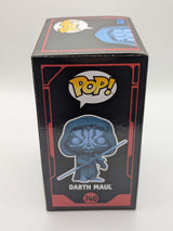 DARTH MAUL (Hooded Holographic) | Funko Pop Star Wars Dark Side | Glow #740