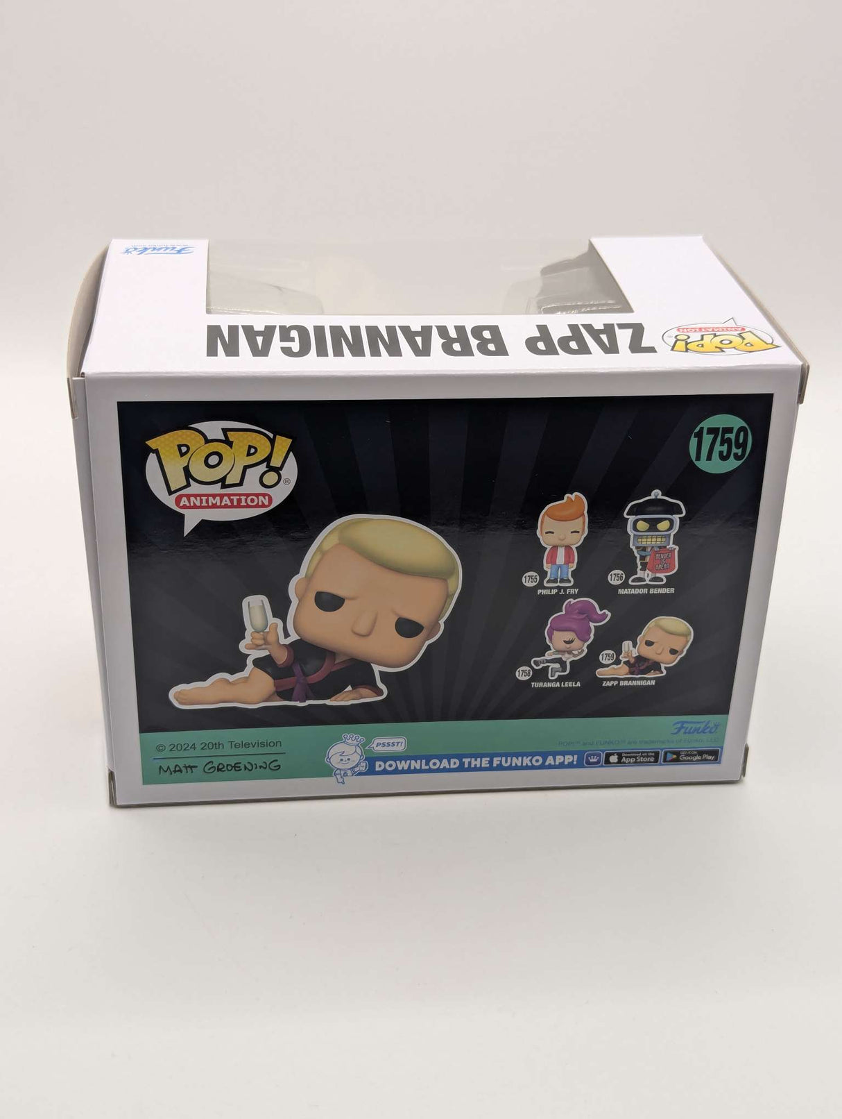 ZAPP BRANNIGAN | Futurama | Funko Pop Television | #1759