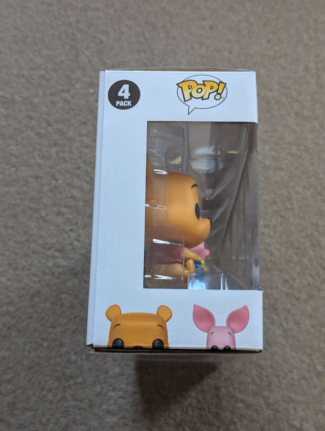 Damaged Box | WINNIE THE POOH / PIGLET / EEYORE / HEFFALUMP | Funko Pop Disney |  | Diamond | 4 Pack