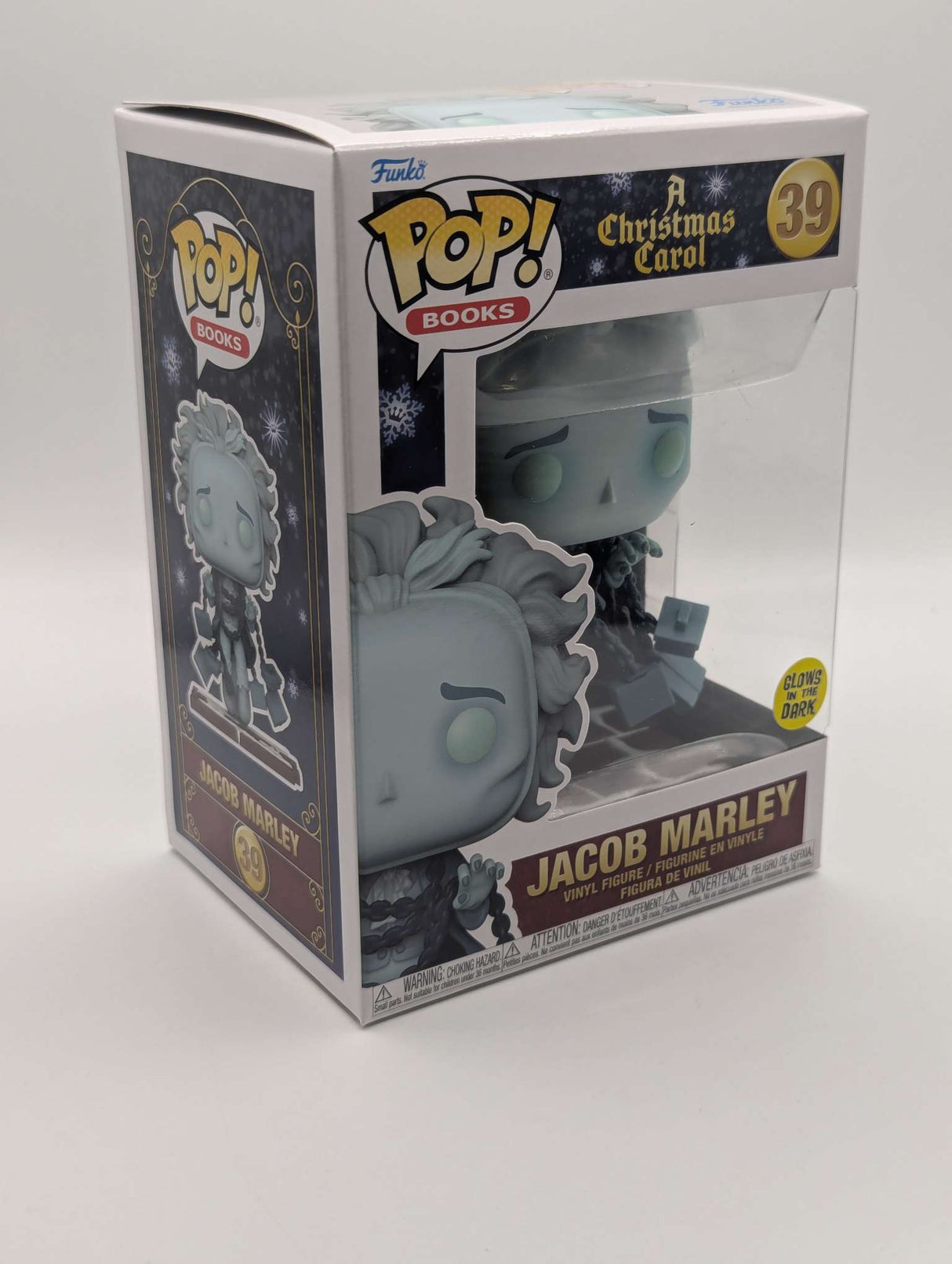 JACOB MARLEY | A Christmas Carol | Funko Pop Books | Glow #39