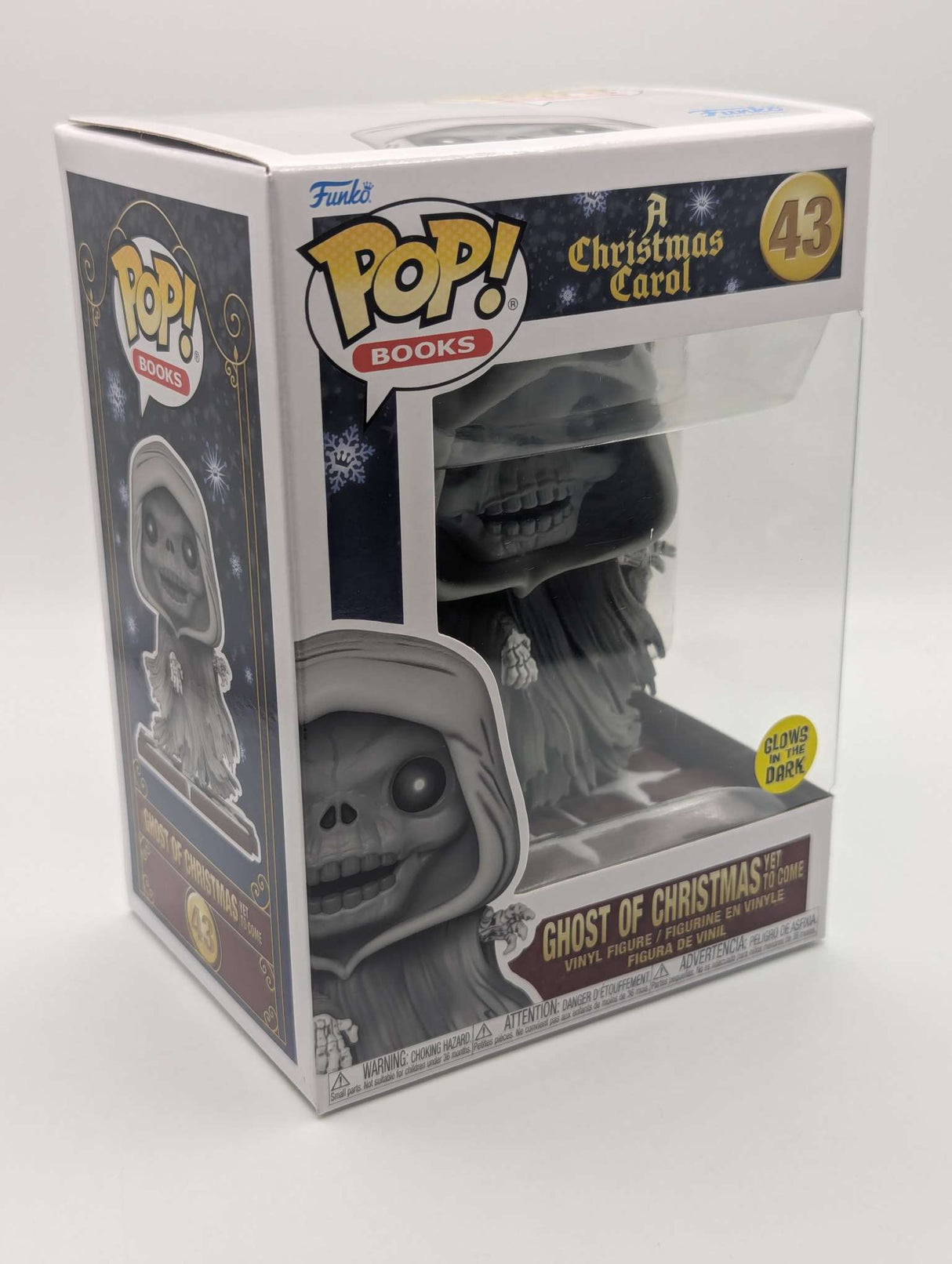 GHOST OF CHRISTMAS YET TO COME | A Christmas Carol | Funko Pop Books | Glow #43