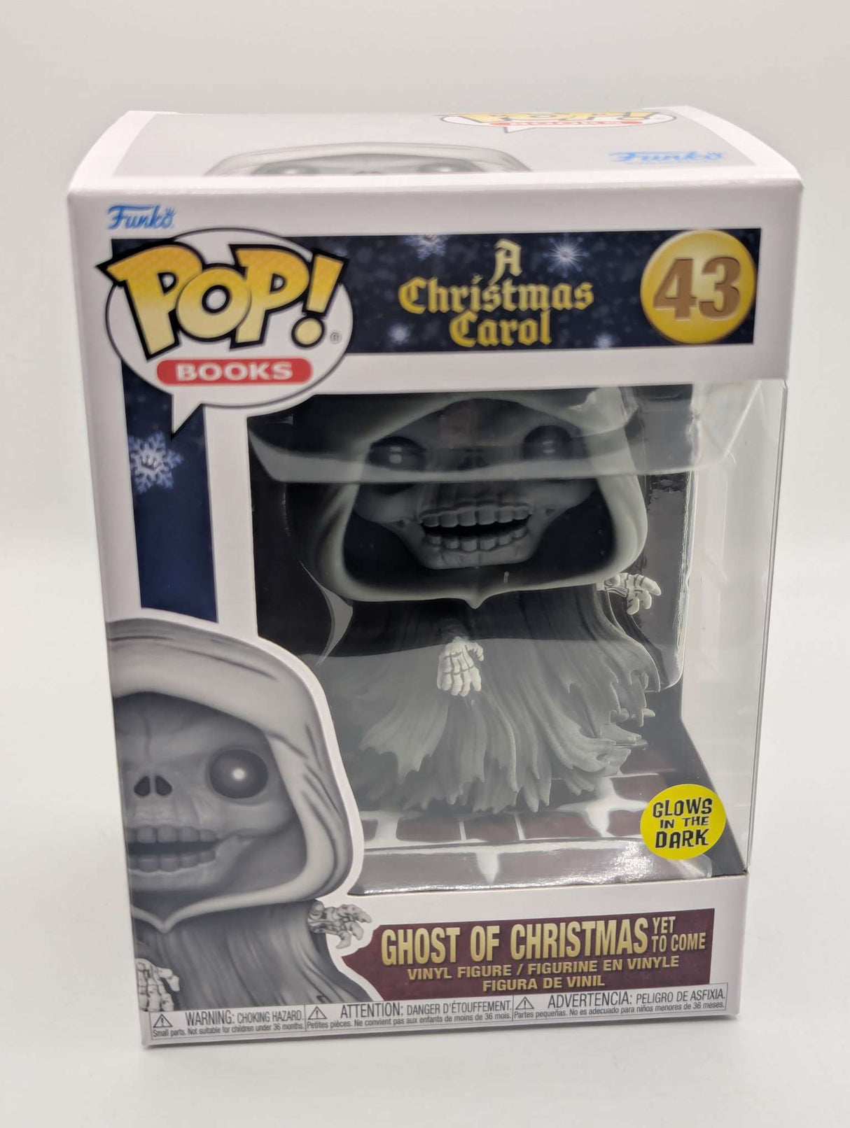 GHOST OF CHRISTMAS YET TO COME | A Christmas Carol | Funko Pop Books | Glow #43