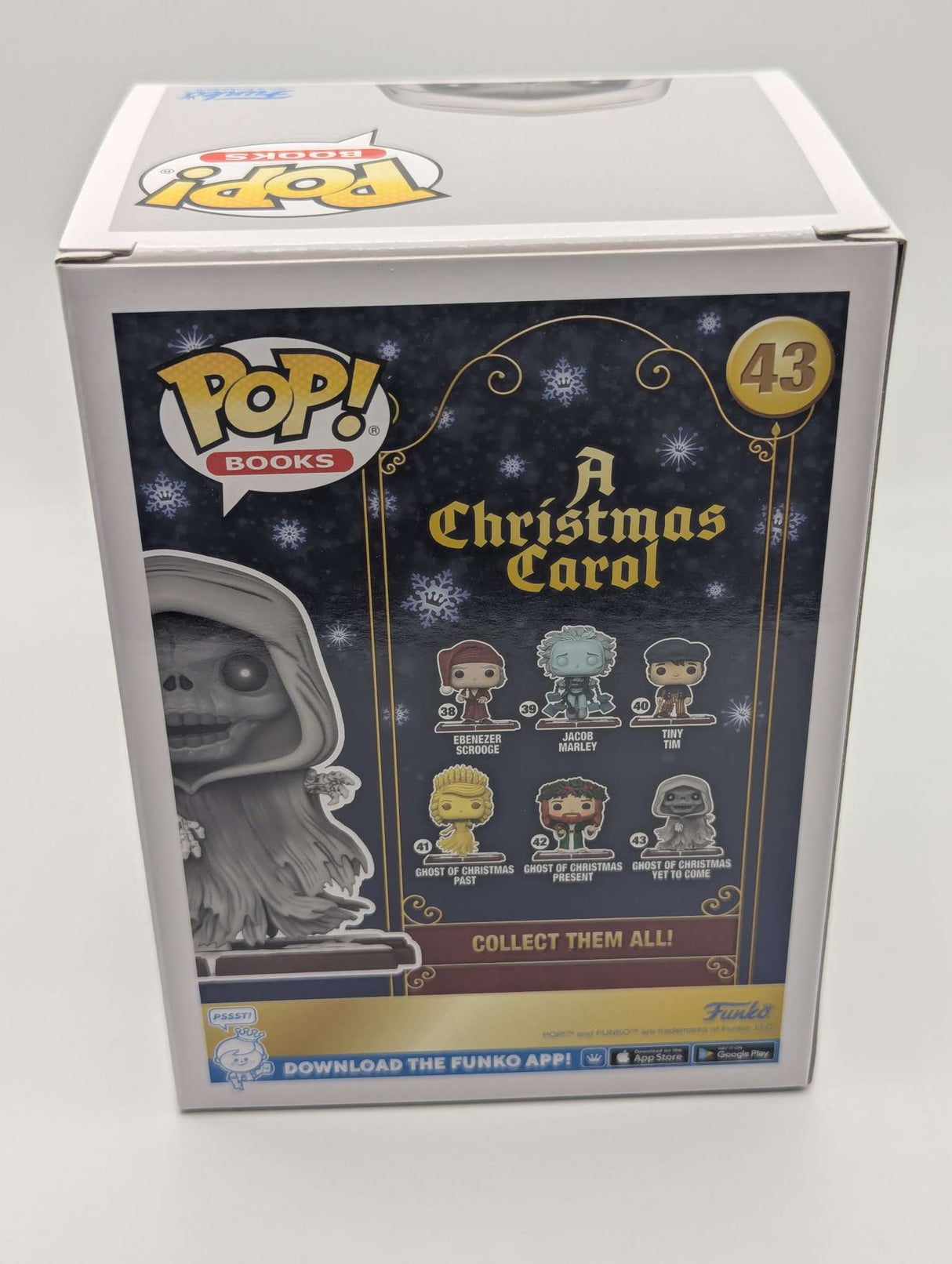 GHOST OF CHRISTMAS YET TO COME | A Christmas Carol | Funko Pop Books | Glow #43