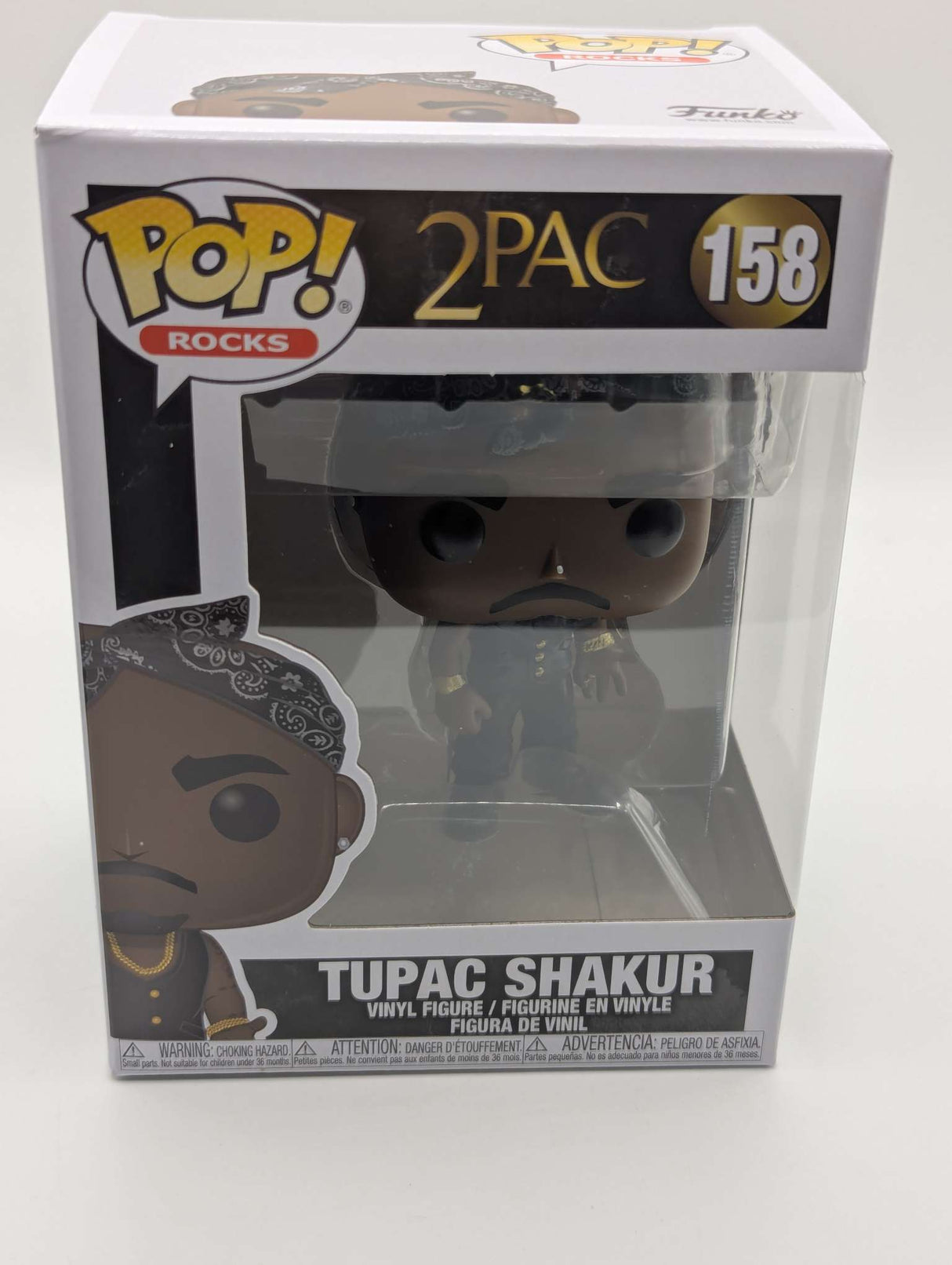 TUPAC SHAKUR | 2Pac | Funko Pop Rocks #158