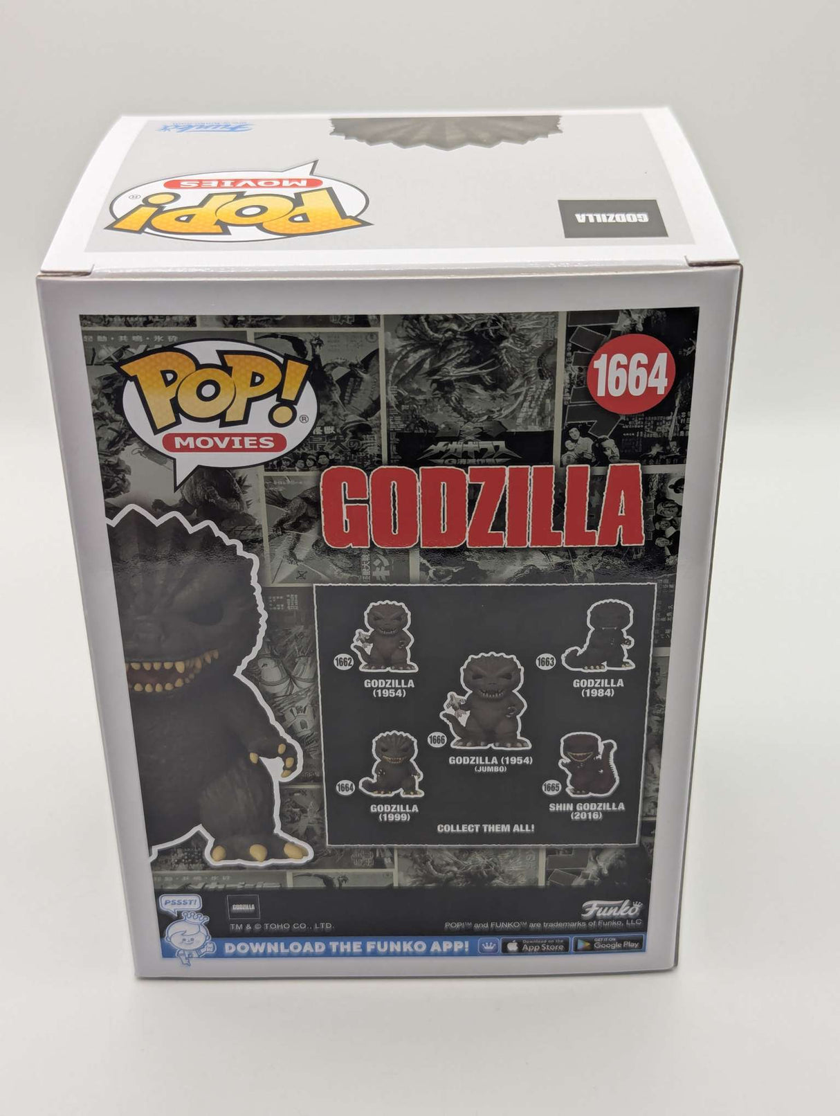 Damaged Box | GODZILLA (1999) | Funko Pop Movies #1664