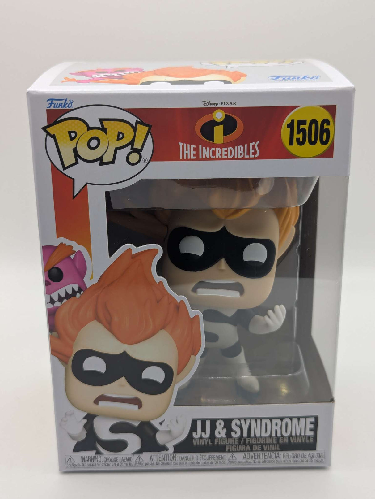 JJ & SYNDROME | The Incredibles | Funko Pop Disney Pixar | #1506