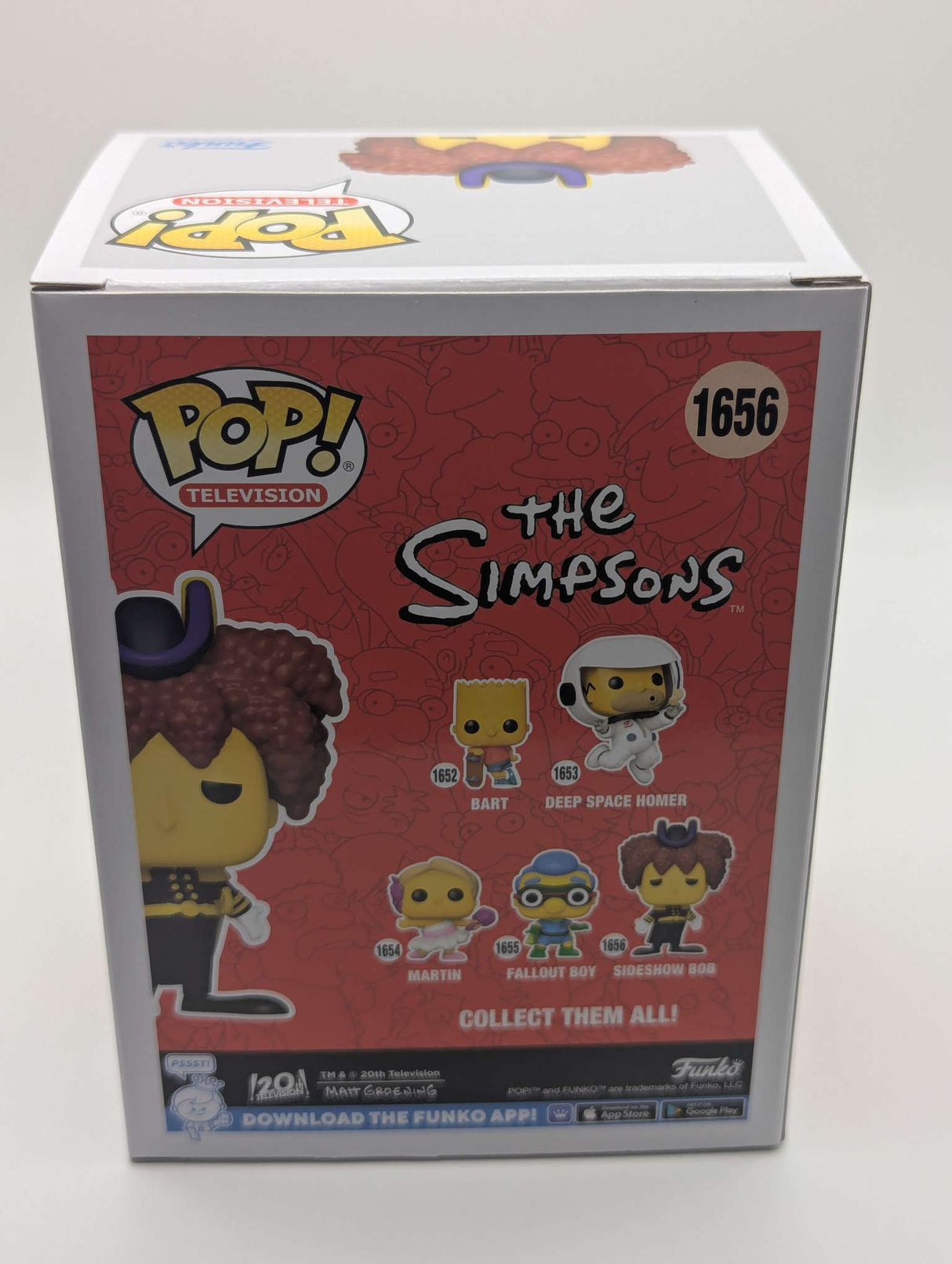 SIDESHOW BOB (H.M.S PINAFORE) | The Simpsons | Funko Pop Television #1656