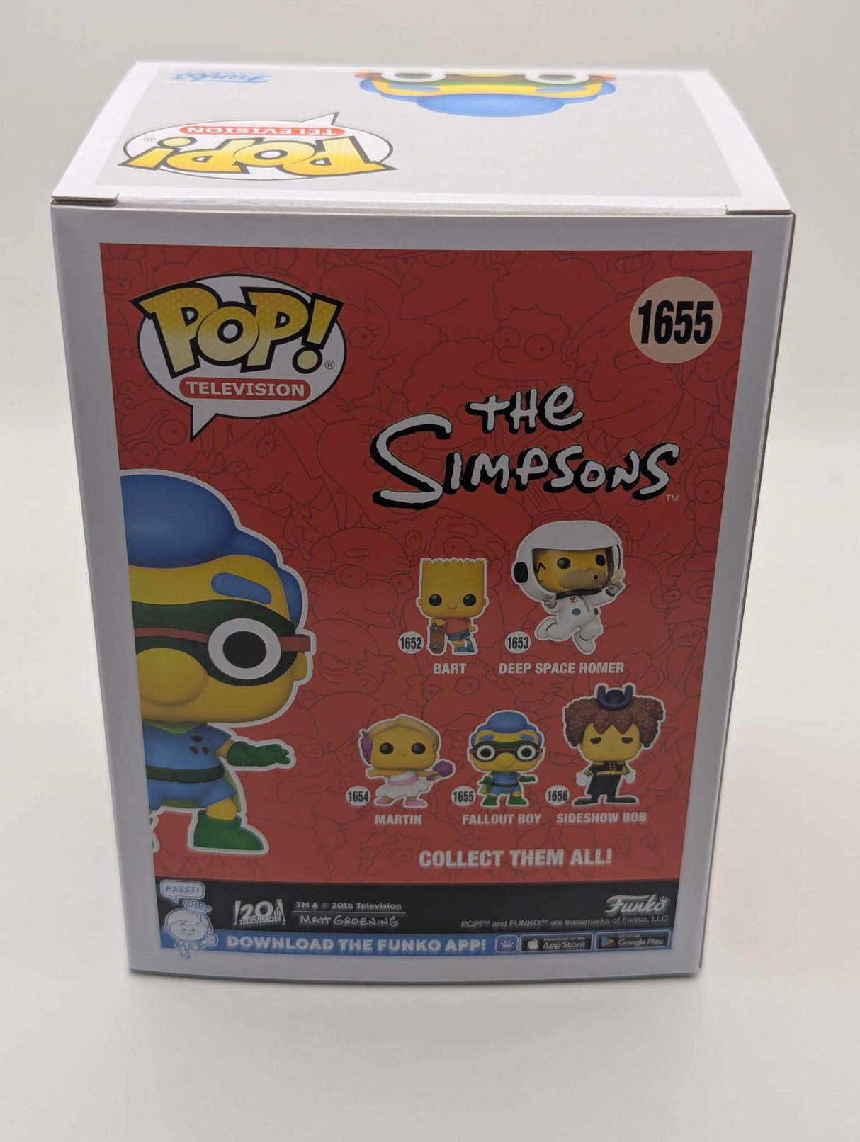 FALLOUT BOY | The Simpsons | Funko Pop Television #1655