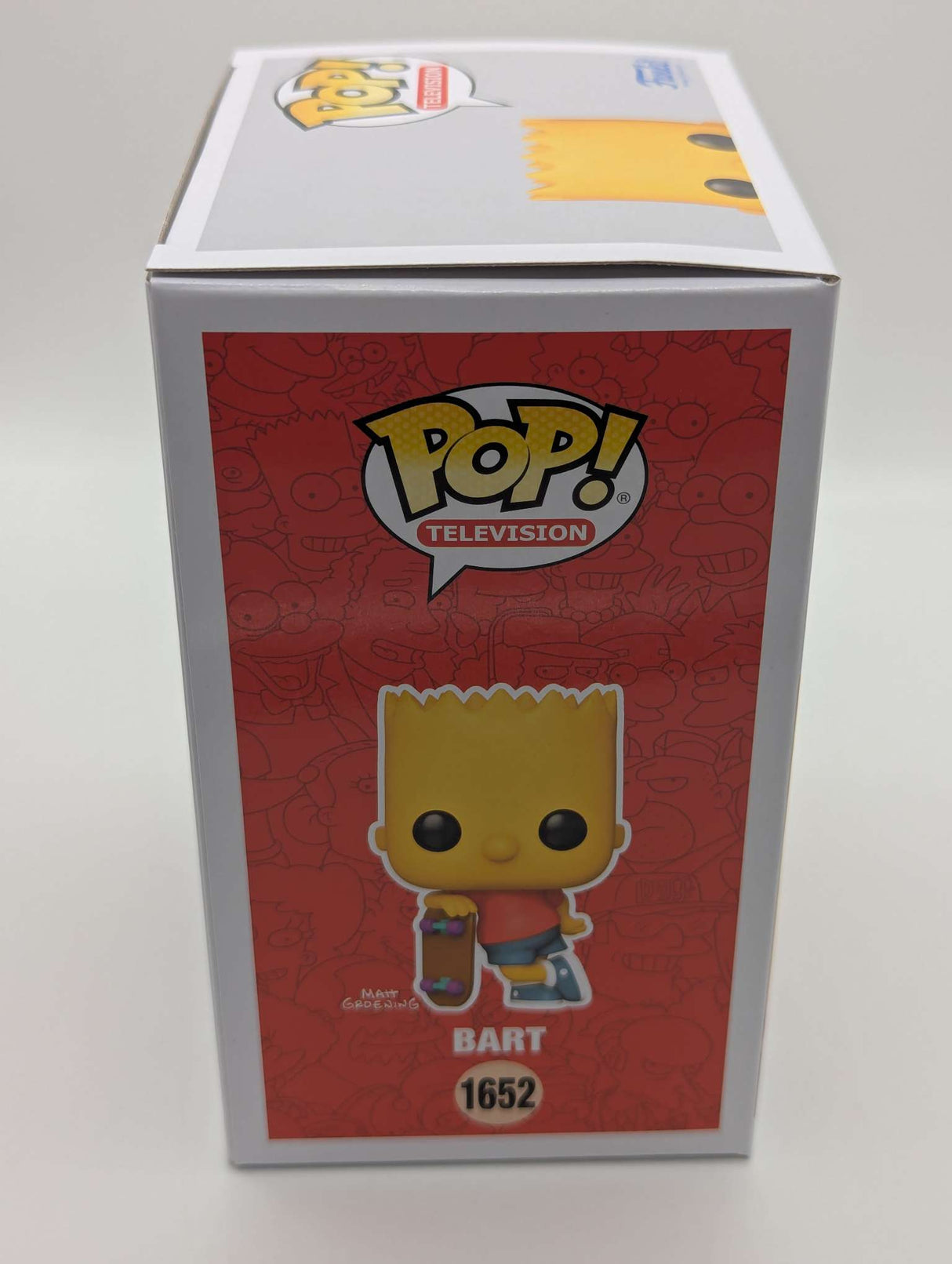 BART WITH SKATEBOARD | The Simpsons | Funko Pop Television #1652