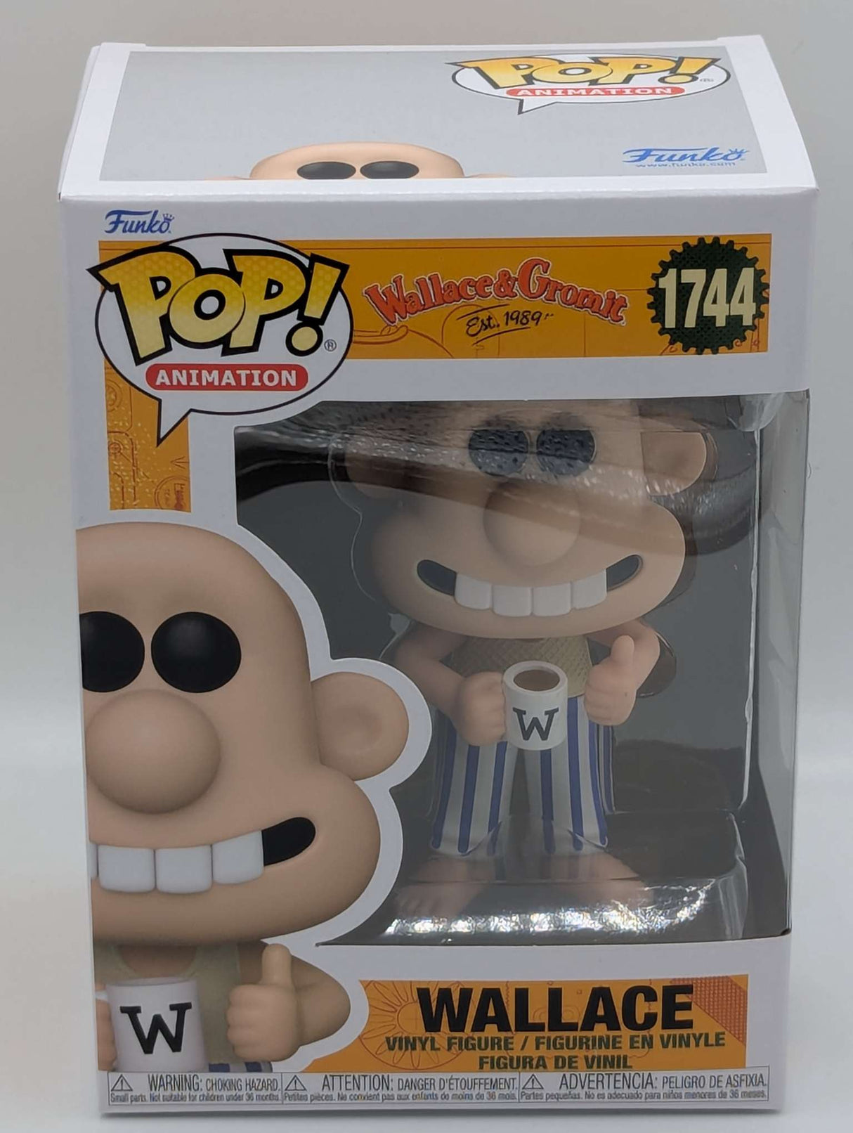 WALLACE IN PYJAMAS | Wallace & Gromit | Funko Pop Animation #1744