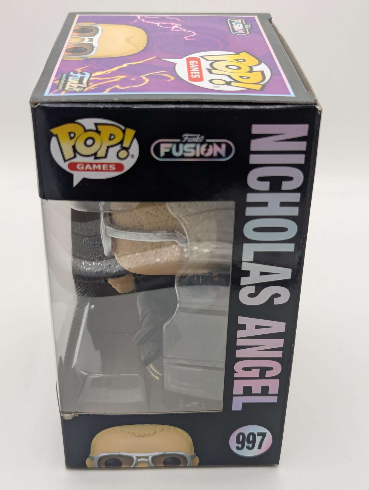 Damaged Box | NICHOLAS ANGEL  | Hot Fuzz | Funko Fusion Pop Games | #997