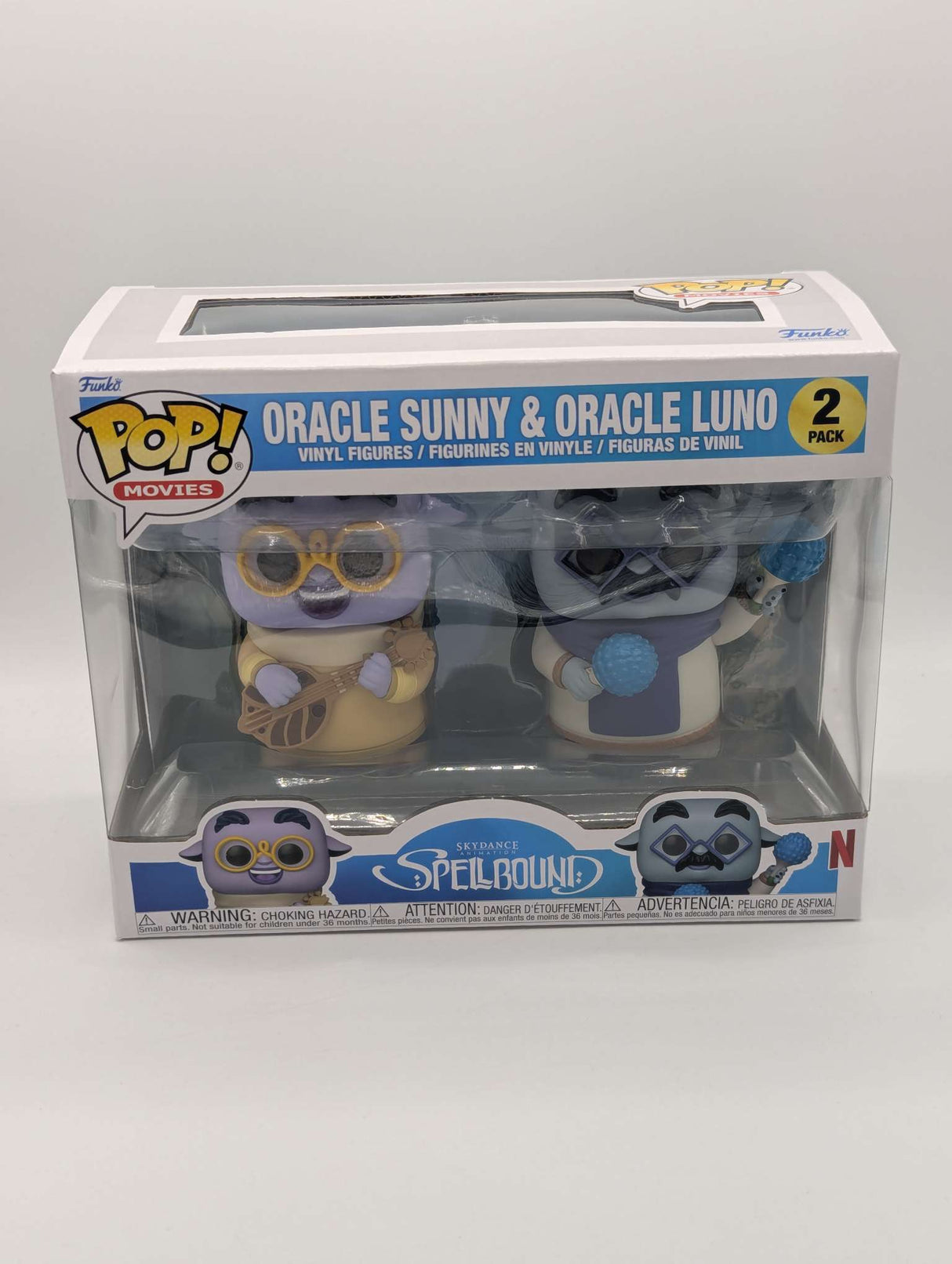 ORACLE SUNNY & ORACLE LUNO | Spellbound Netflix | Funko Pop Movies | 2 Pack