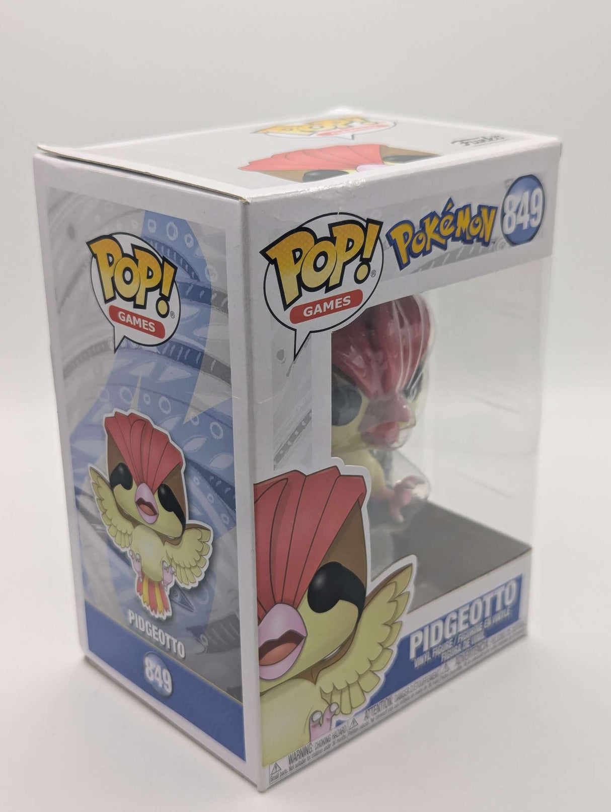 Damaged Box | Funko Pop Games | Pokemon | Pidgeotto #849