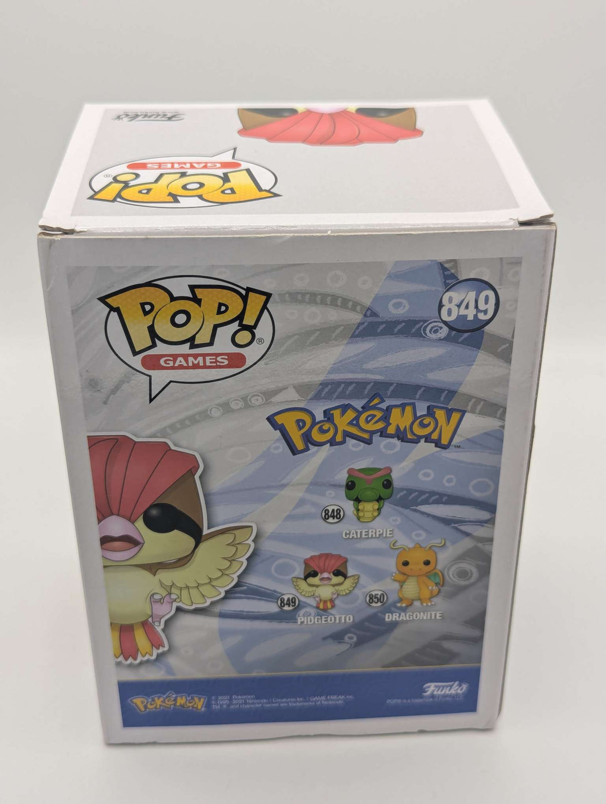 Damaged Box | Funko Pop Games | Pokemon | Pidgeotto #849