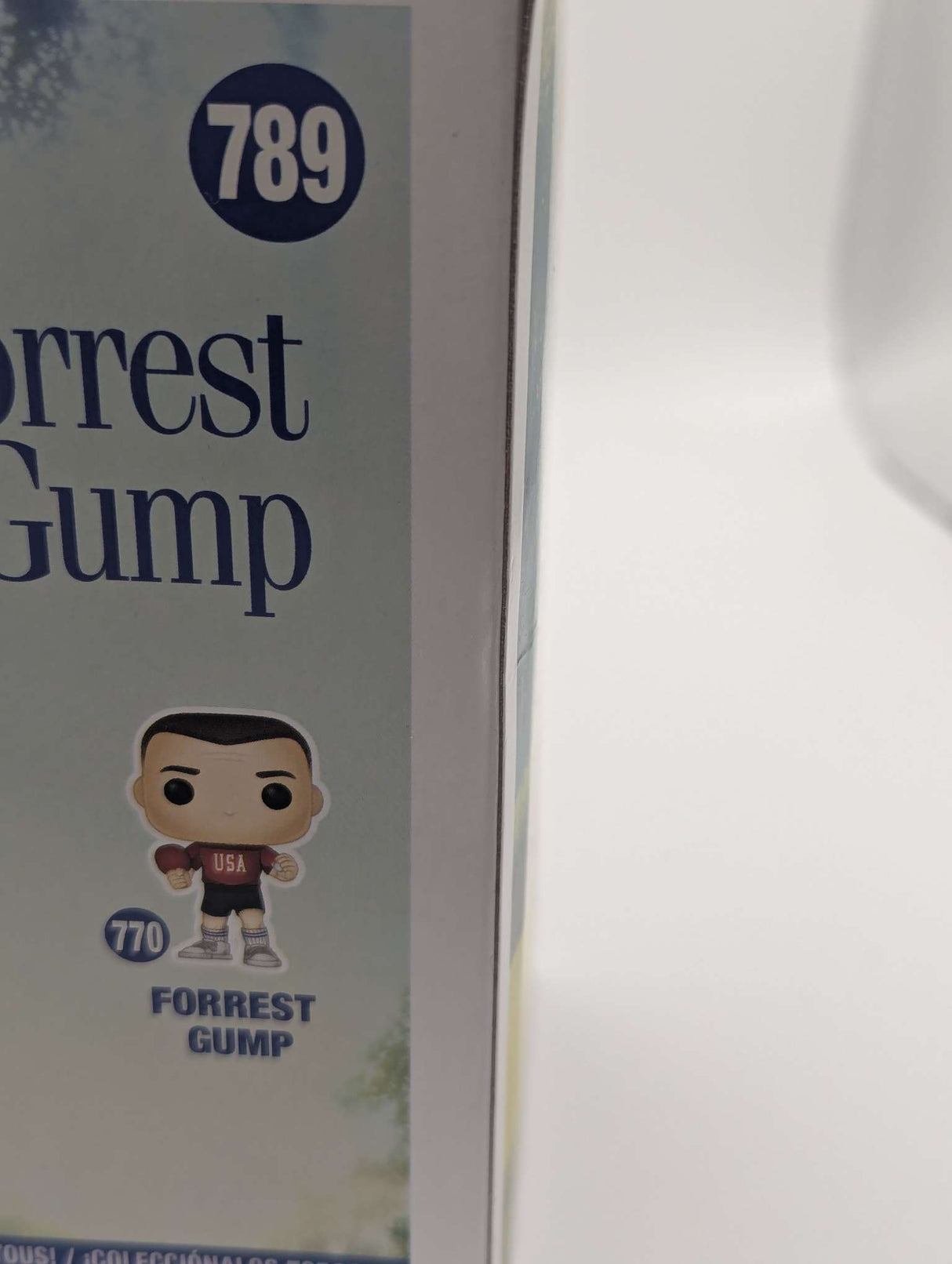 Damaged Box - Funko Pop Movies - Forrest Gump with Medal #789