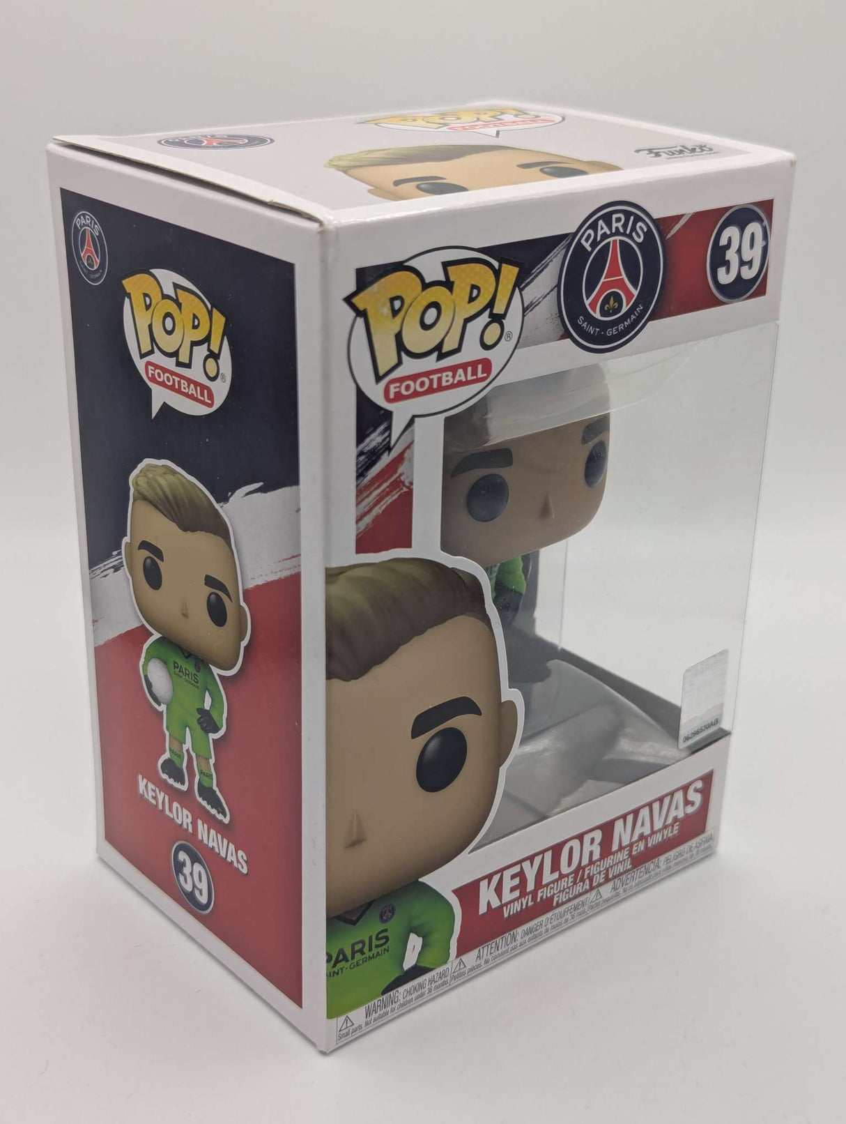 Damaged Box | Funko Pop Football | PSG | Keylor Navas #39