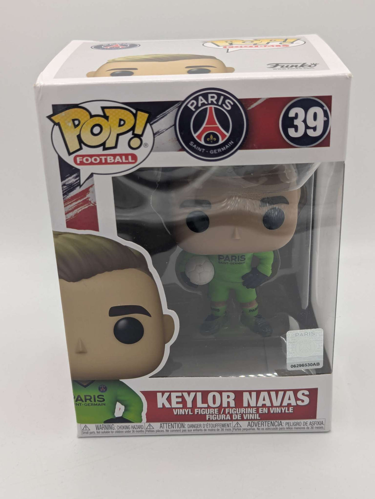 Damaged Box | Funko Pop Football | PSG | Keylor Navas #39