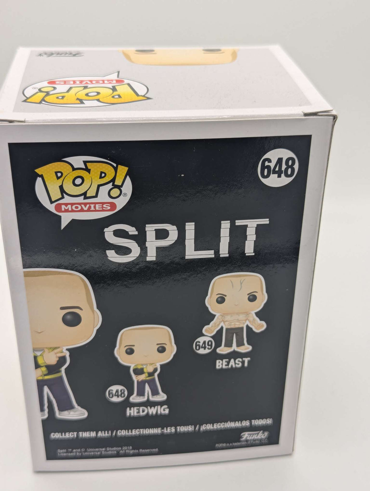 Damaged Box | Hedwig | Split | Funko Movies #648