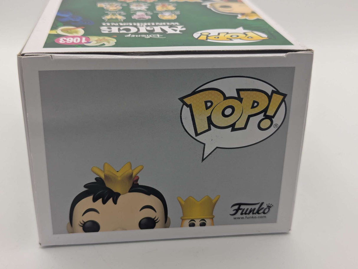 Damaged Box | Funko Pop Disney | Alice in Wonderland | Queen of Hearts with King #1063