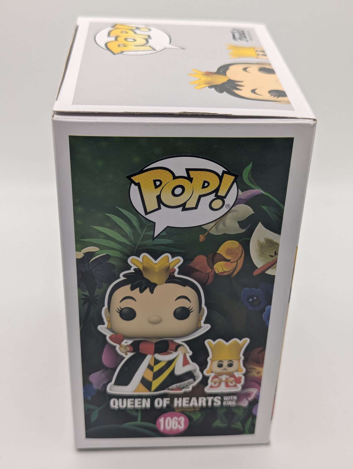 Damaged Box | Funko Pop Disney | Alice in Wonderland | Queen of Hearts with King #1063