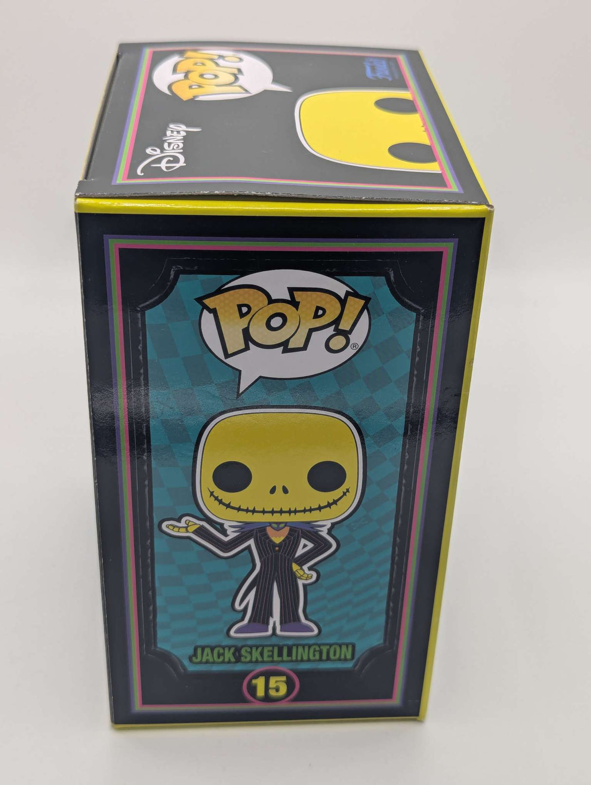 Damaged Box | Funko Pop Disney - Nightmare before Christmas - Blacklight Jack Skellington #15