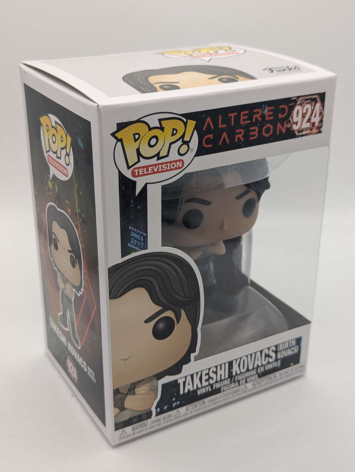 Damaged Box | Funko Pop Television | Altered Carbon | Takeshi Kovacs (Birth Kovacs)  #924