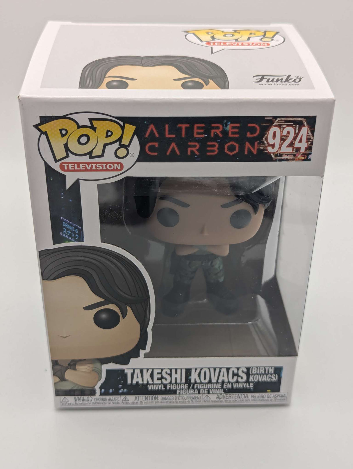 Damaged Box | Funko Pop Television | Altered Carbon | Takeshi Kovacs (Birth Kovacs)  #924