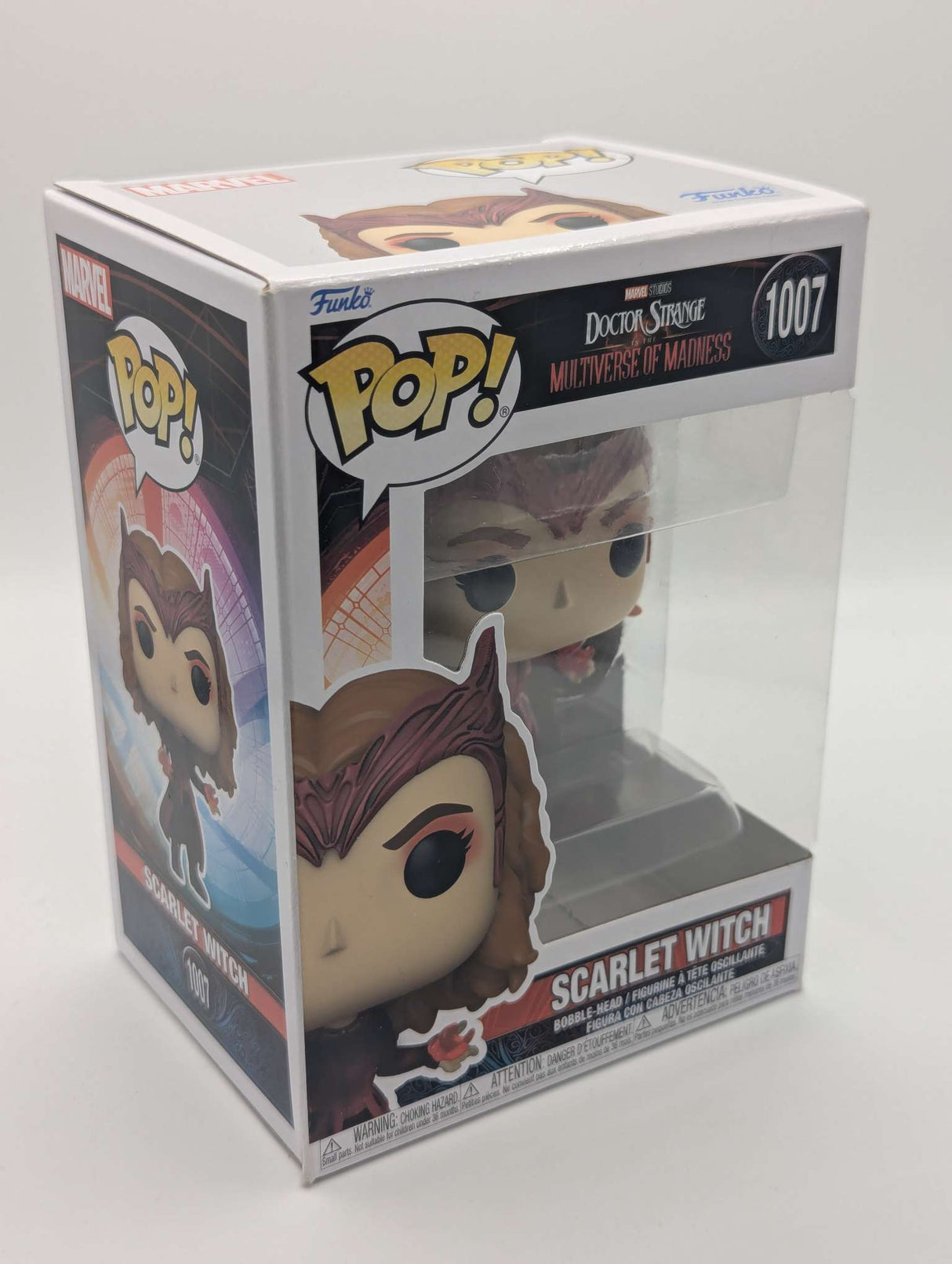 Damaged Box | Funko Pop Marvel | Doctor Strange in the Multiverse of Madness | Scarlet Witch #1007