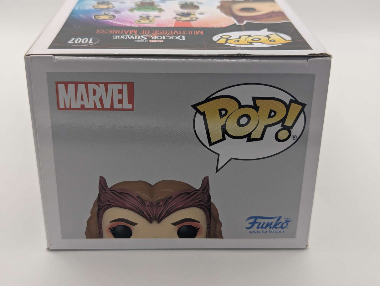 Damaged Box | Funko Pop Marvel | Doctor Strange in the Multiverse of Madness | Scarlet Witch #1007