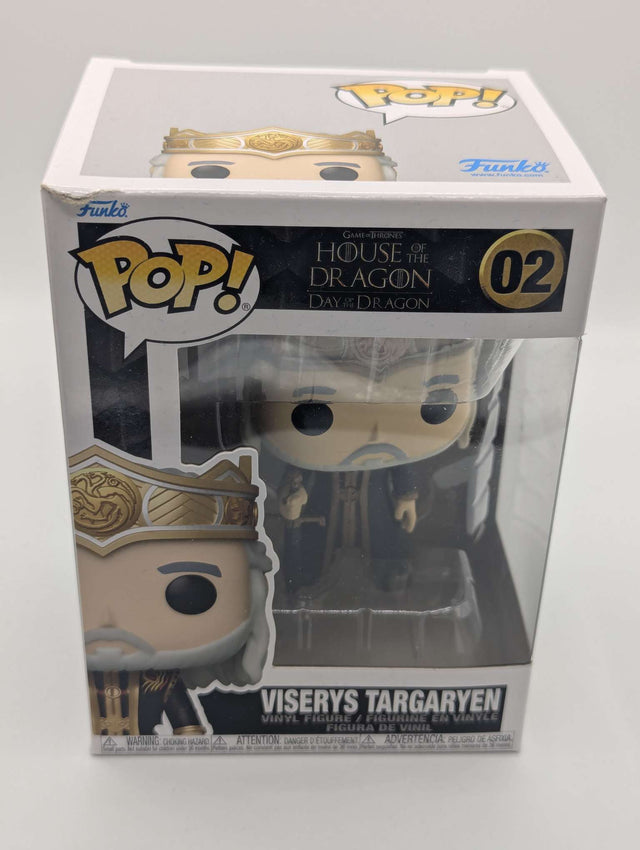 Damaged Box | Funko Pop House of The Dragon | Viserys Targaryen #02