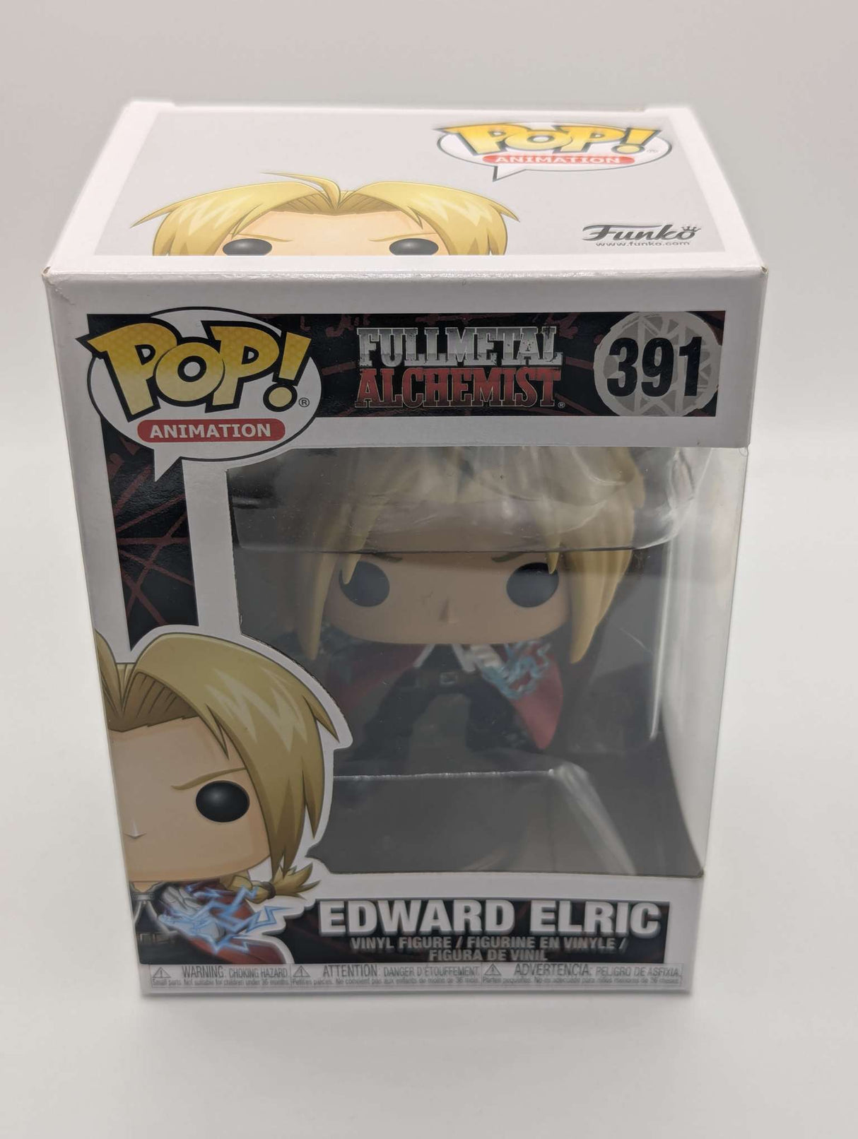 Damaged Box | Funko Pop Animation | Fullmetal Alchemist| Edward Elric #391