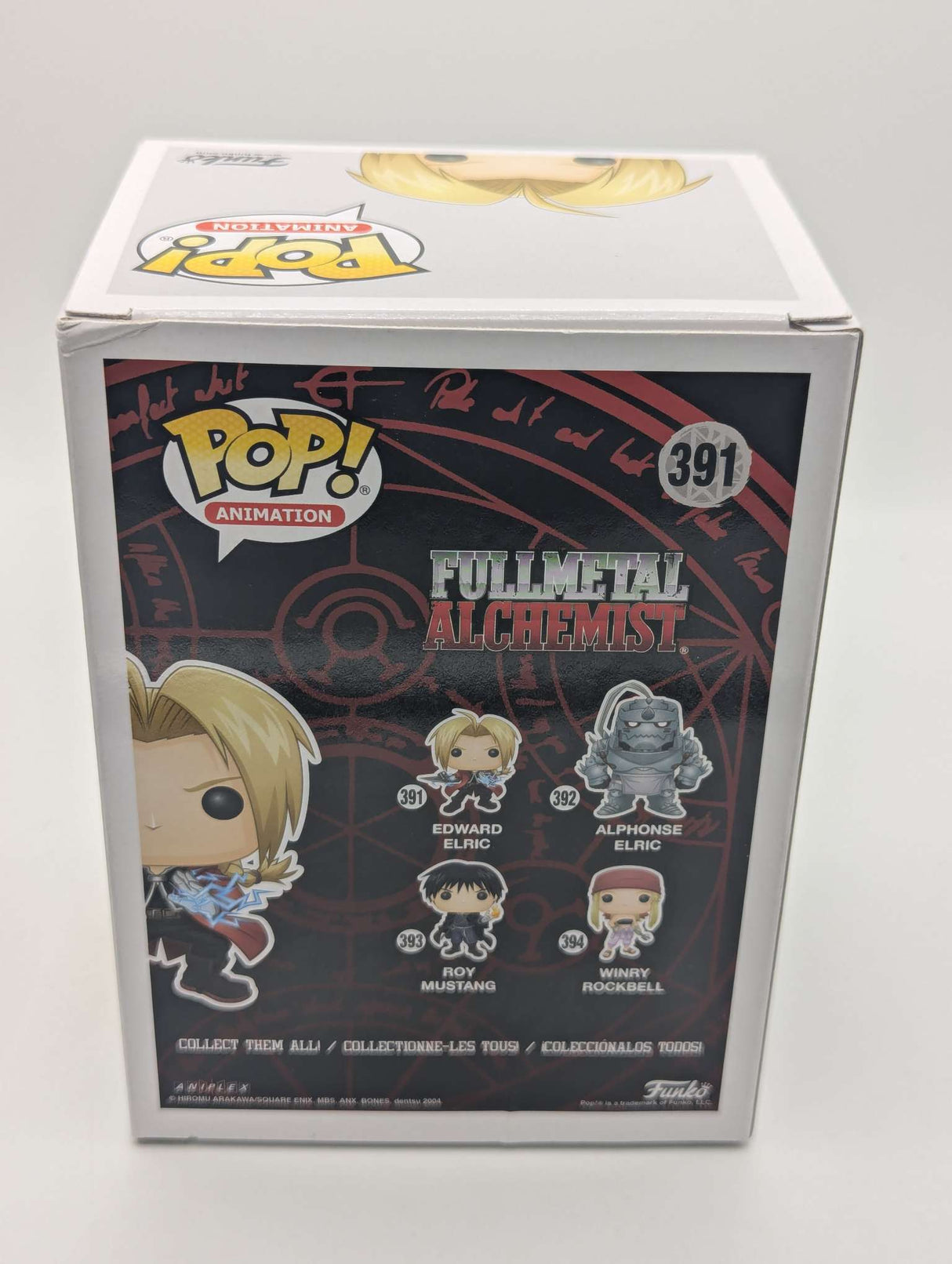 Damaged Box | Funko Pop Animation | Fullmetal Alchemist| Edward Elric #391