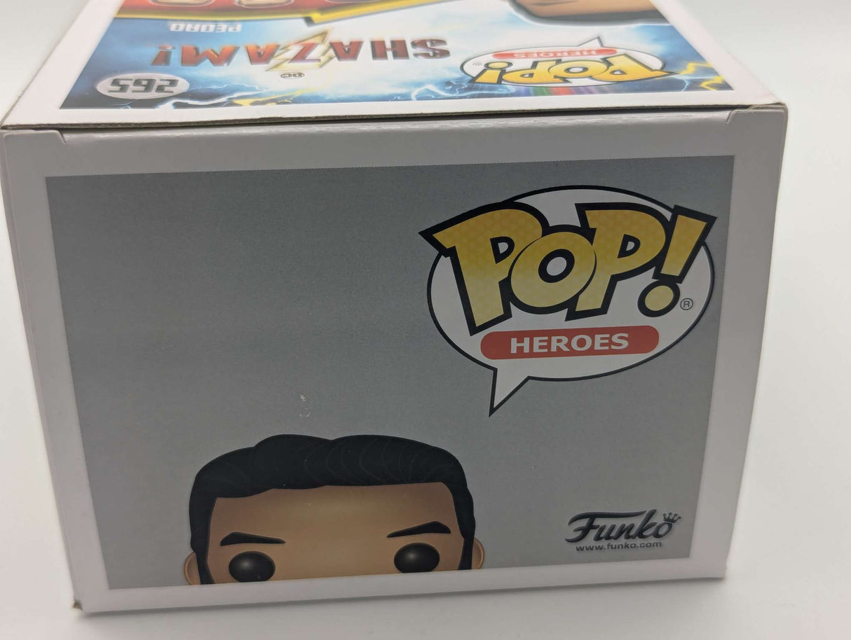 Damaged Box Funko Pop Heroes - Shazam - Pedro #265