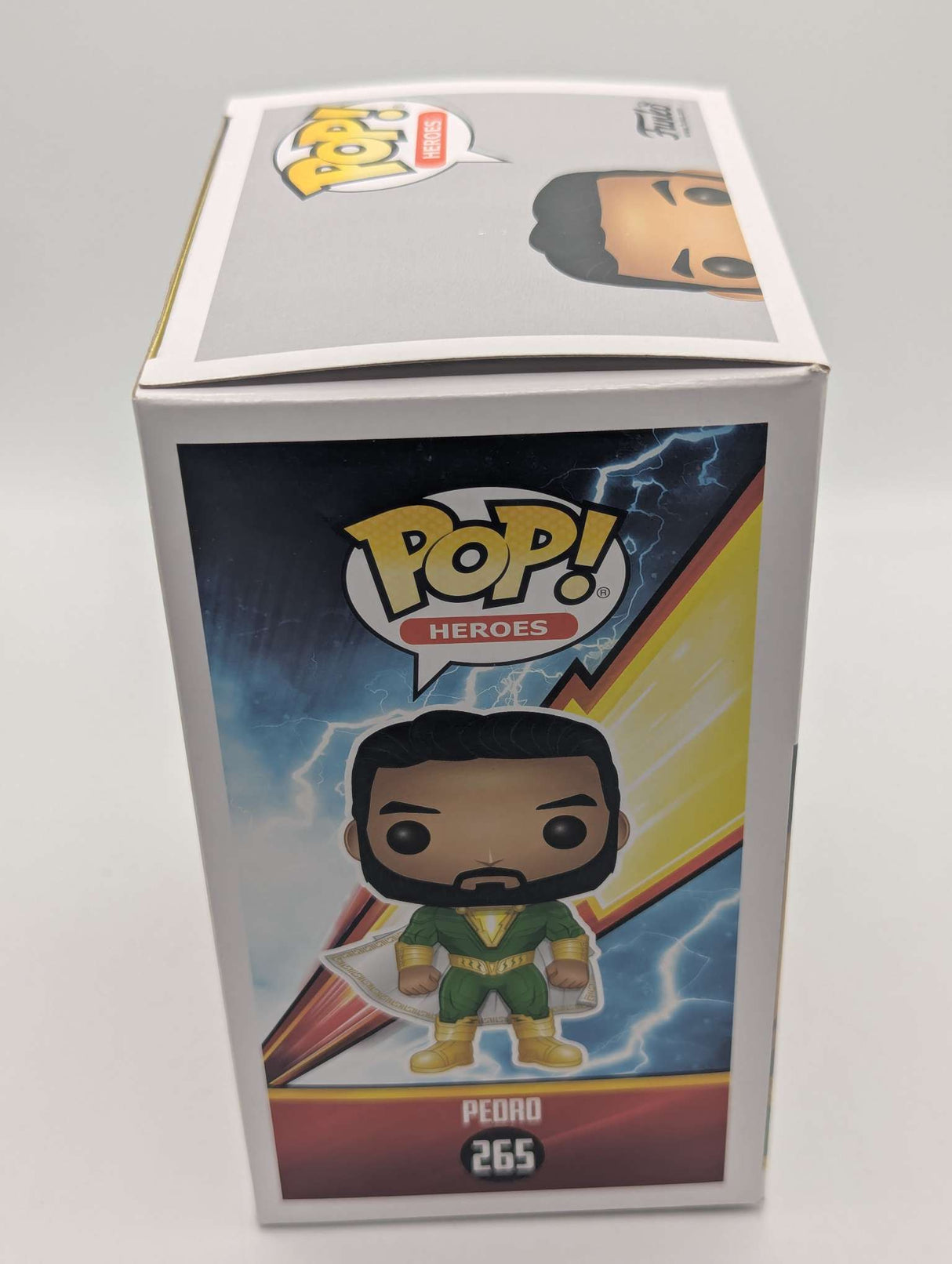 Damaged Box Funko Pop Heroes - Shazam - Pedro #265