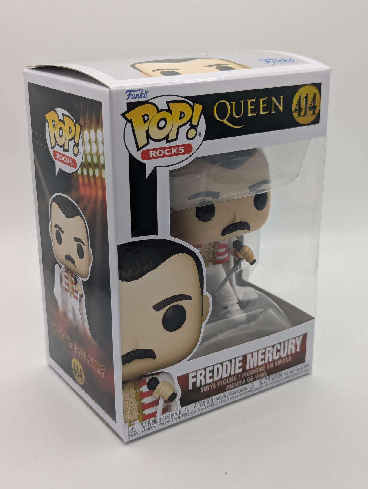 FREDDIE MERCURY (CAPE) | Queen | Funko Pop Rocks #414