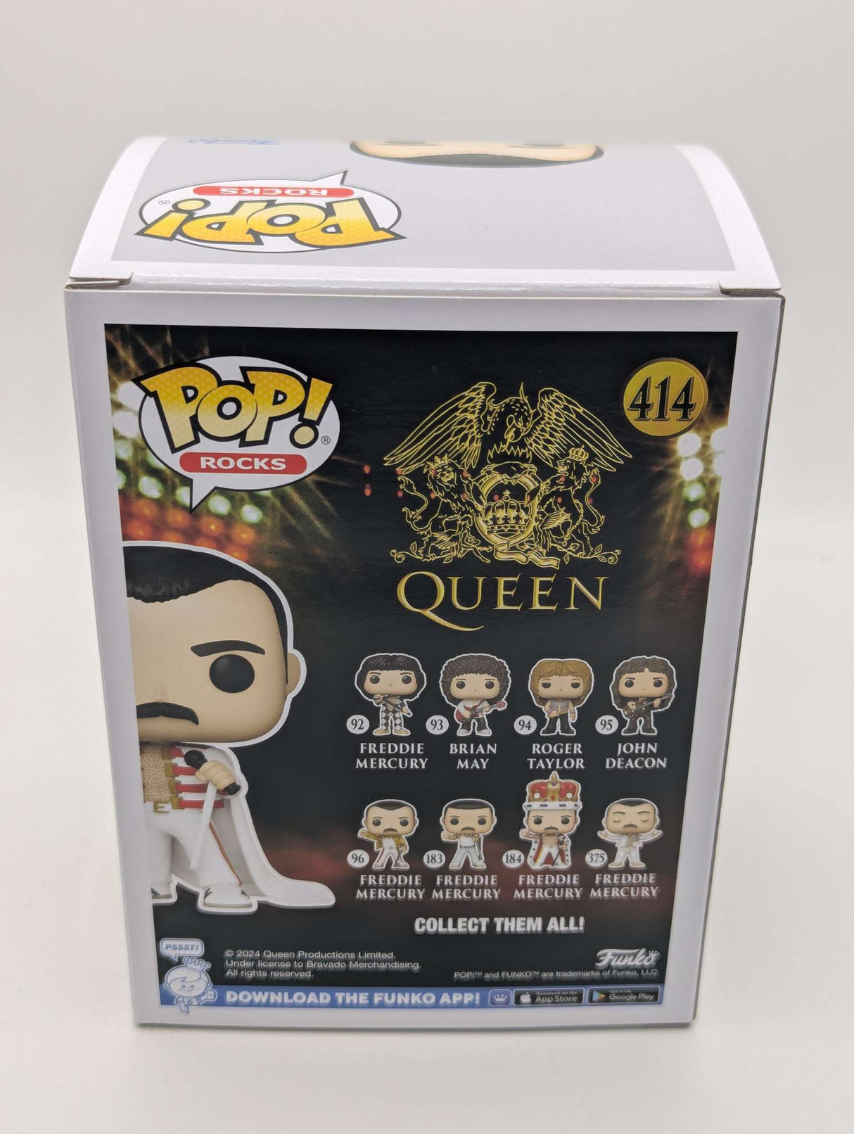 FREDDIE MERCURY (CAPE) | Queen | Funko Pop Rocks #414