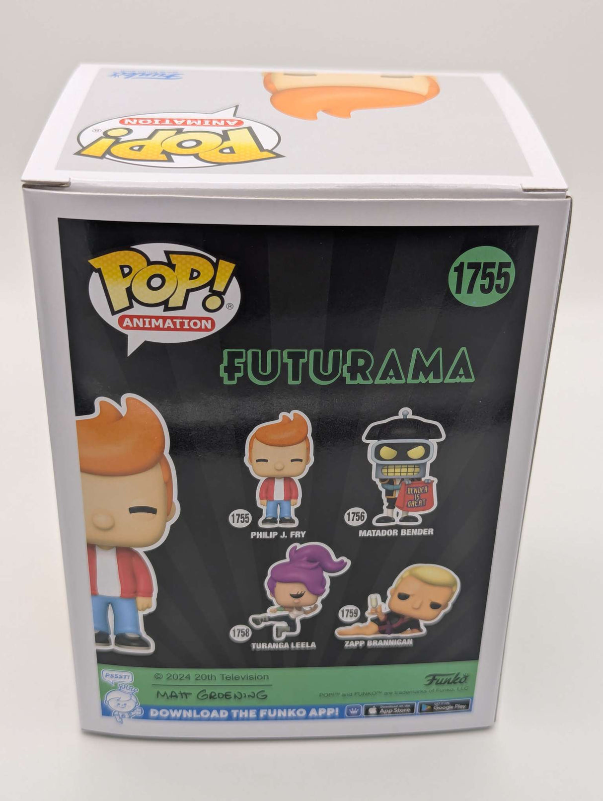 PHILIP J. FRY | Futurama | Funko Pop Television | #1755