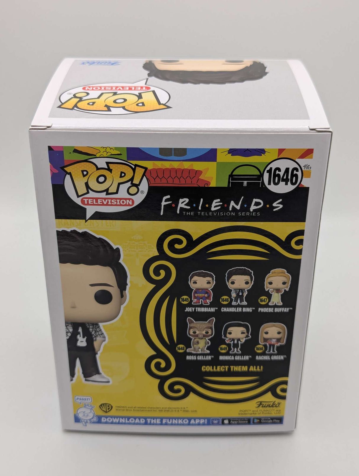 CHANDLER BING (COLLEGE)| Friends | Funko Pop Television #1646