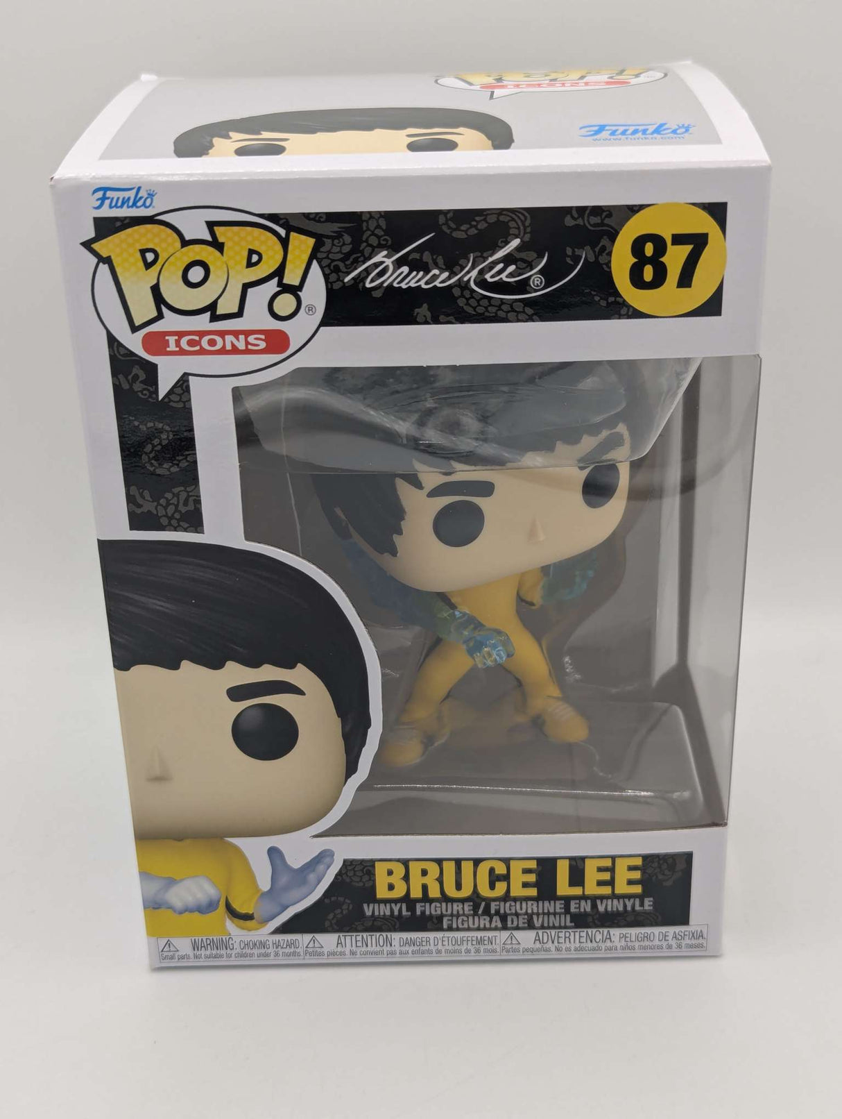 BRUCE LEE (BE WATER) | Funko Pop Icons #87