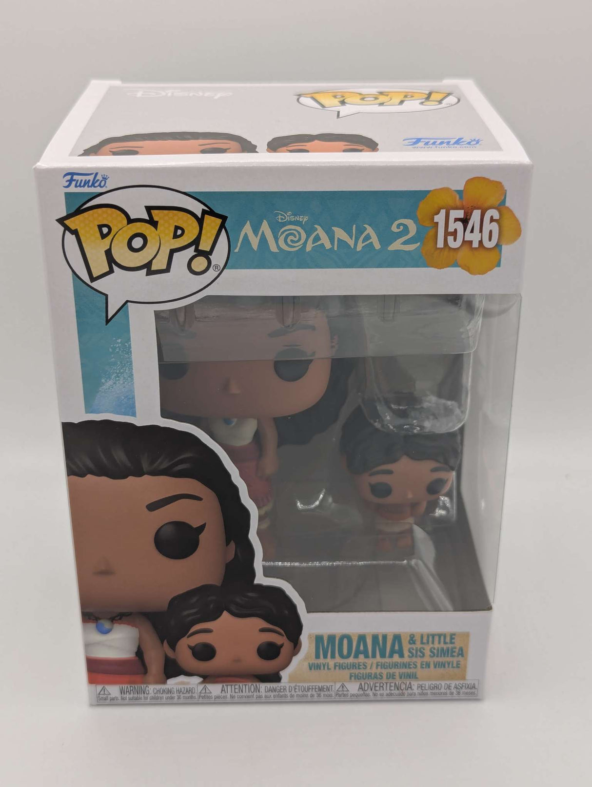 MOANA & SIMEA | Moana 2 | Funko Pop Disney #1546