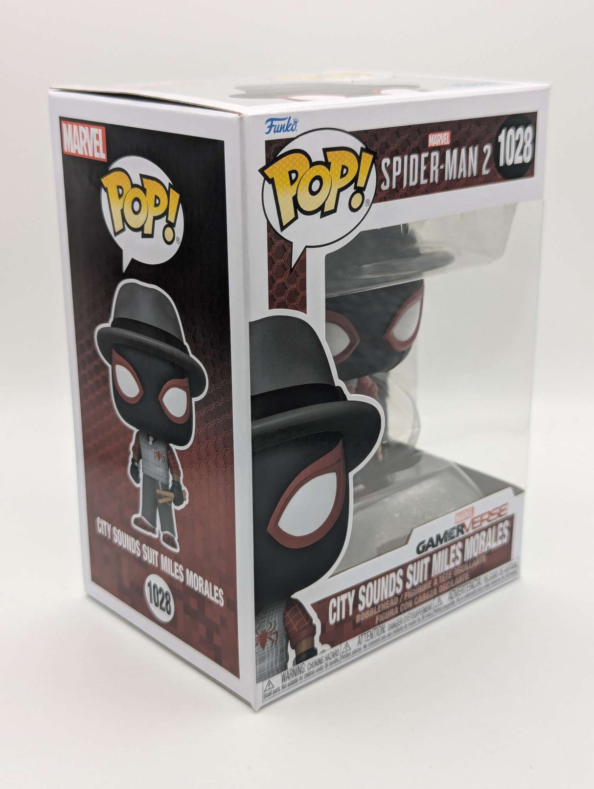 CITY SOUNDS SUIT MILERS MORALES | Spider-Man 2 | Funko Pop Games | Marvel Gamerverse  #1028