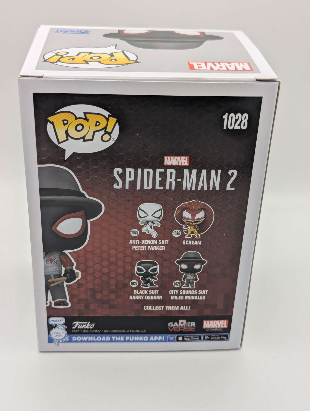 CITY SOUNDS SUIT MILERS MORALES | Spider-Man 2 | Funko Pop Games | Marvel Gamerverse  #1028